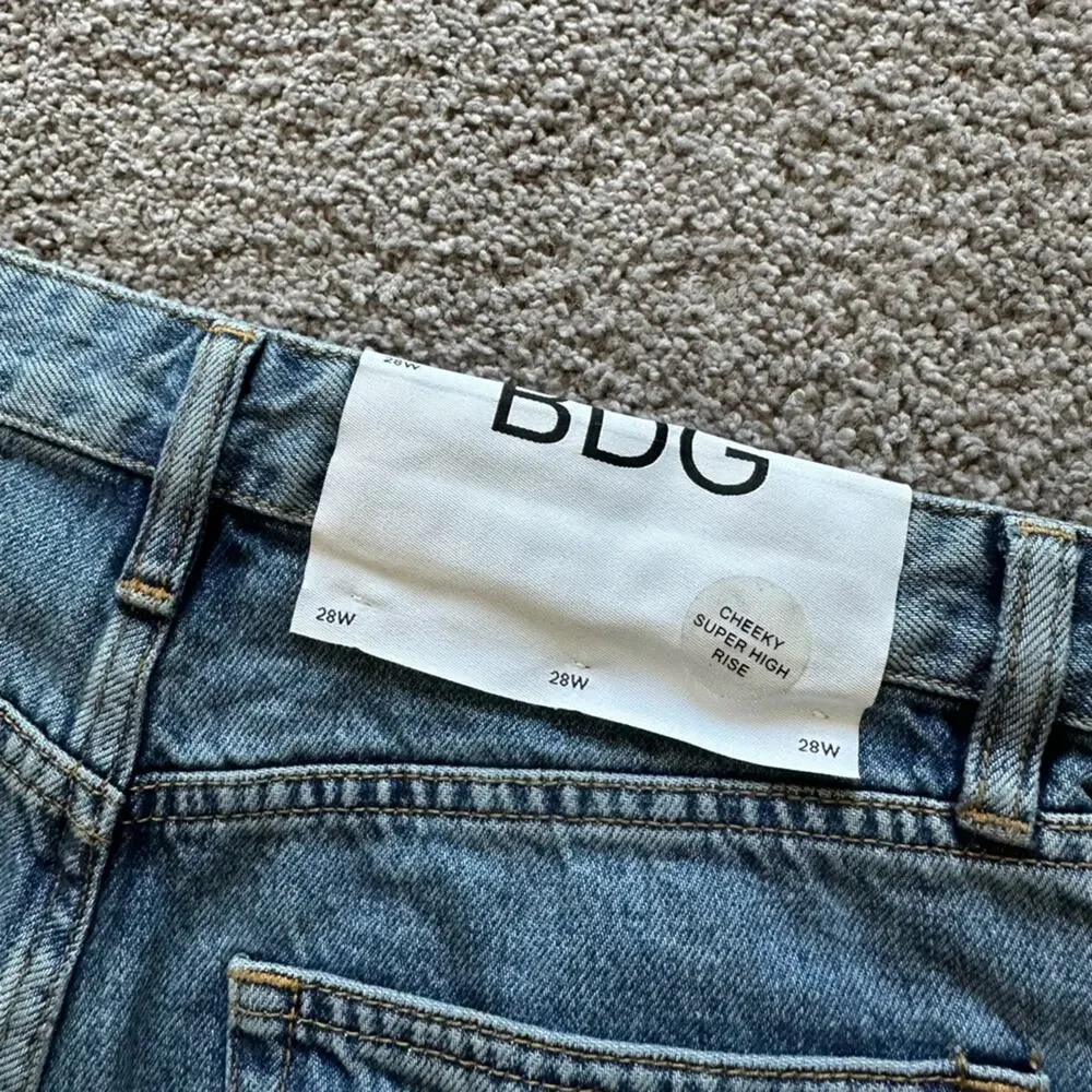 BDG Cheeky Super High Rise Shorts NWT